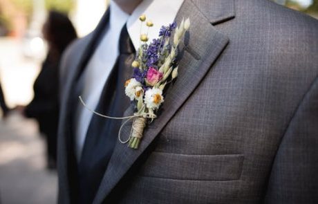 Silk wedding flowers